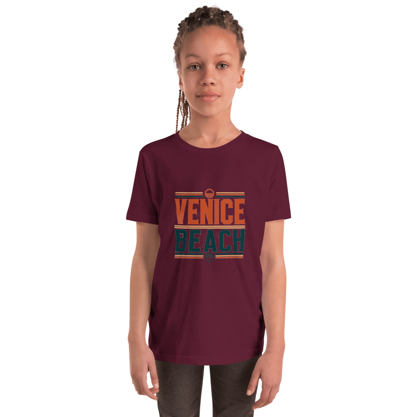 Kurzärmeliges T-Shirt für Jugendliche "Venice Beach" - Artexio