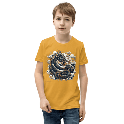 Kurzärmeliges T-Shirt für Jugendliche "Drache" - Artexio