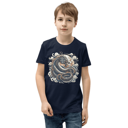 Kurzärmeliges T-Shirt für Jugendliche "Drache" - Artexio