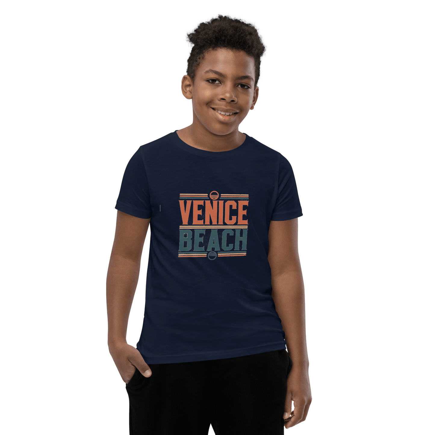 Kurzärmeliges T-Shirt für Jugendliche "Venice Beach" - Artexio