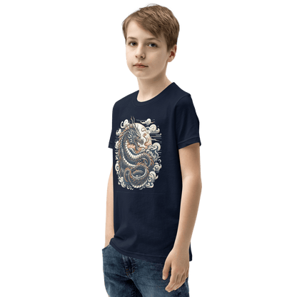 Kurzärmeliges T-Shirt für Jugendliche "Drache" - Artexio