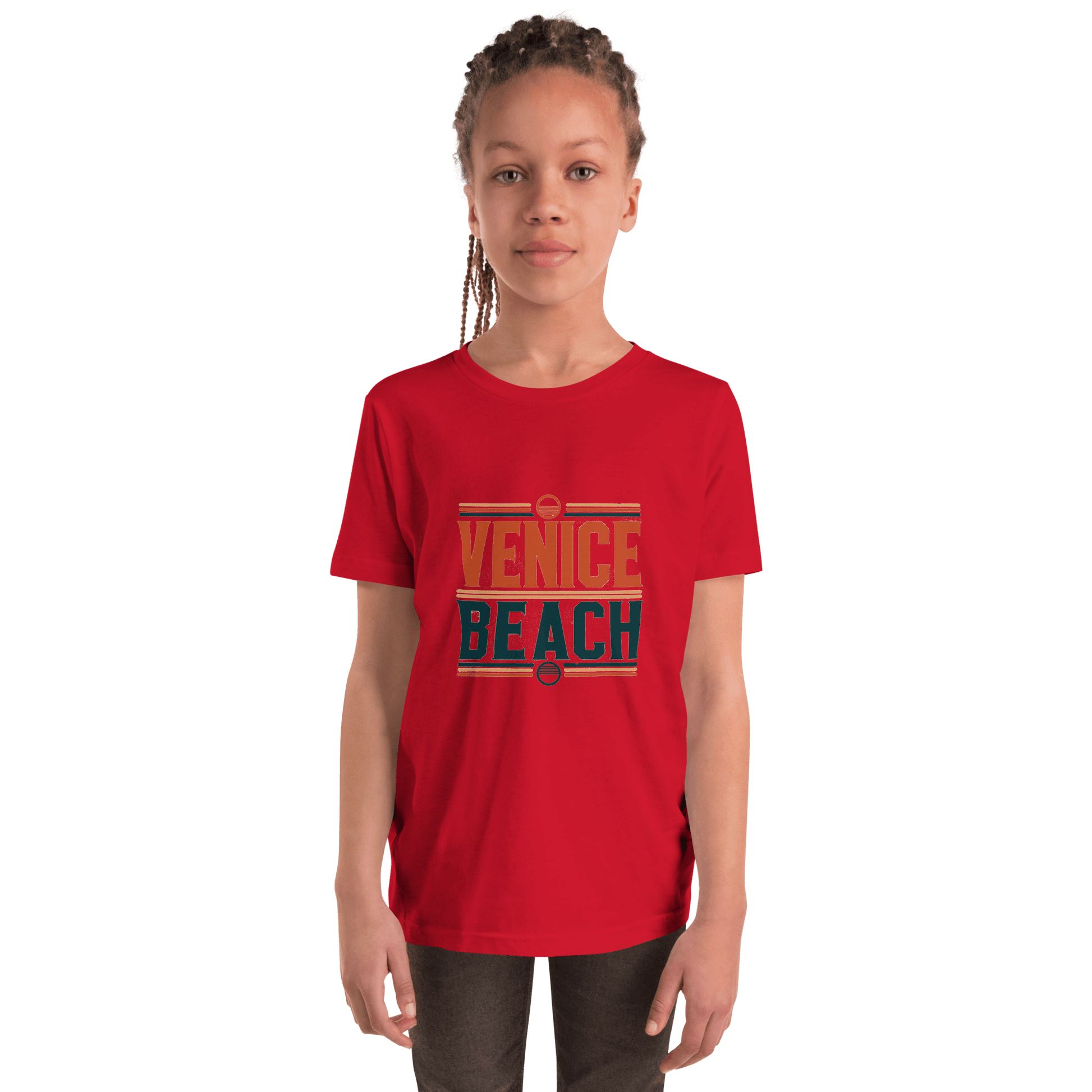 Kurzärmeliges T-Shirt für Jugendliche "Venice Beach" - Artexio