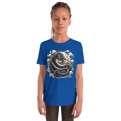 Kurzärmeliges T-Shirt für Jugendliche "Drache" - Artexio