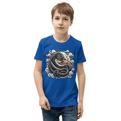 Kurzärmeliges T-Shirt für Jugendliche "Drache" - Artexio