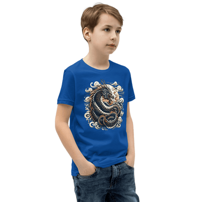 Kurzärmeliges T-Shirt für Jugendliche "Drache" - Artexio