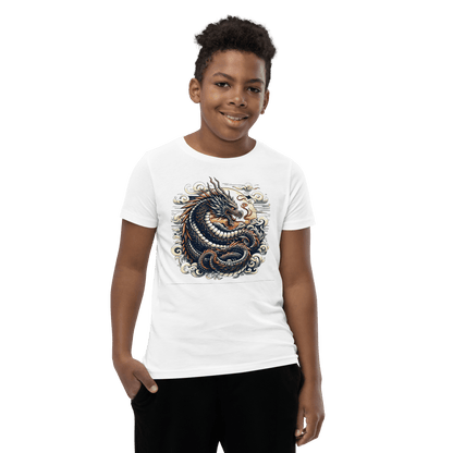 Kurzärmeliges T-Shirt für Jugendliche "Drache" - Artexio