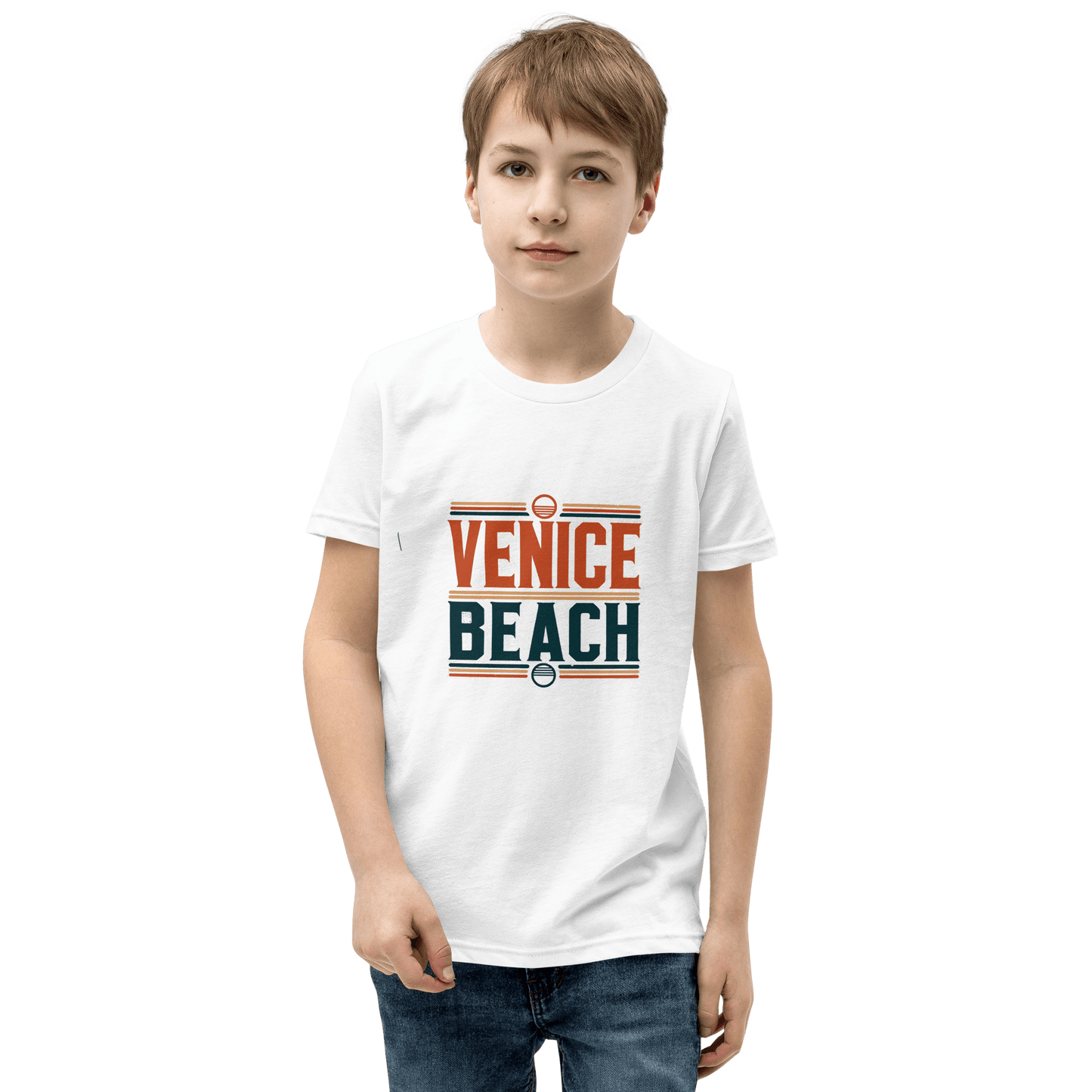 Kurzärmeliges T-Shirt für Jugendliche "Venice Beach" - Artexio