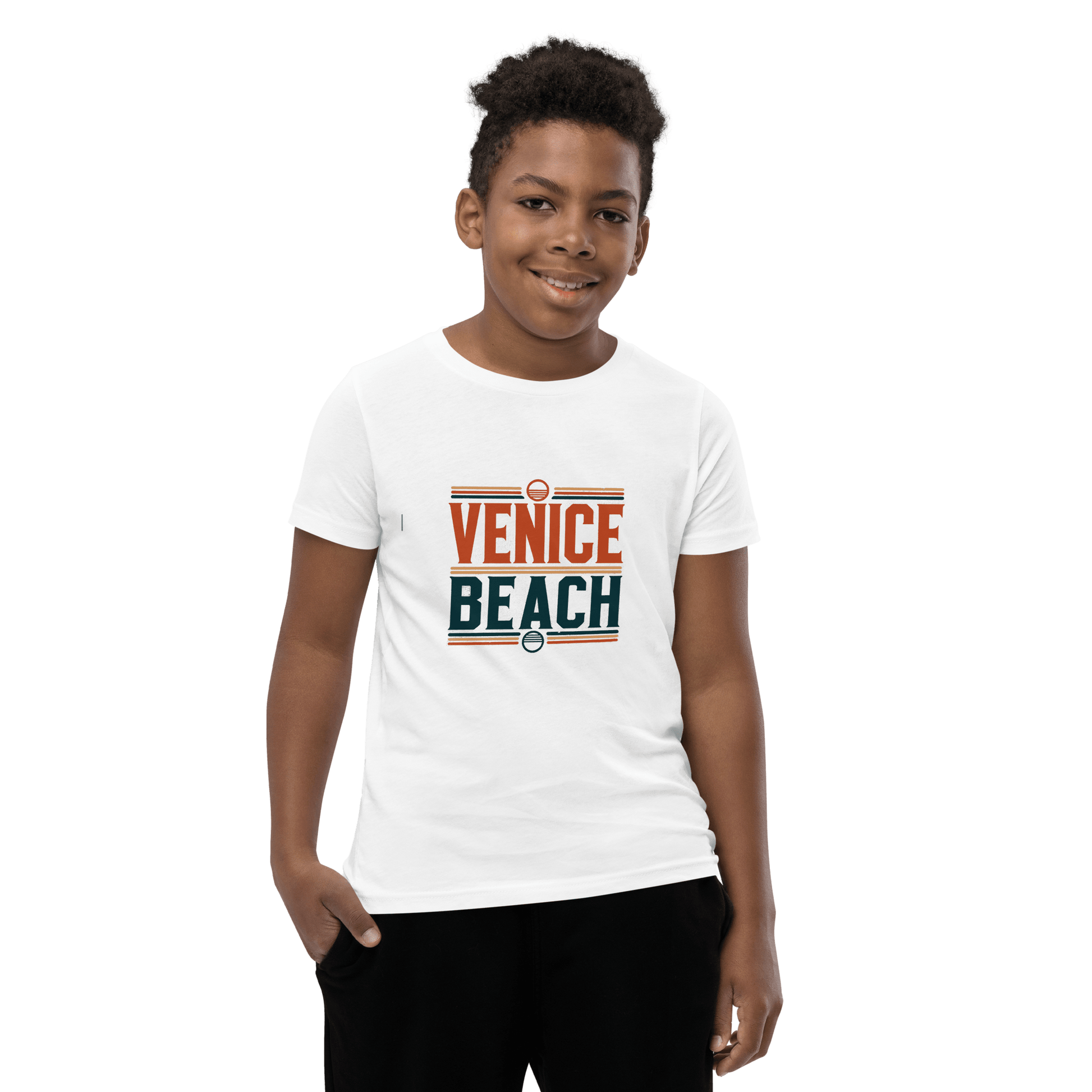 Kurzärmeliges T-Shirt für Jugendliche "Venice Beach" - Artexio