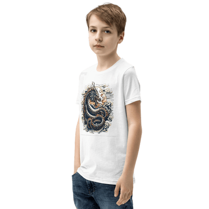 Kurzärmeliges T-Shirt für Jugendliche "Drache" - Artexio